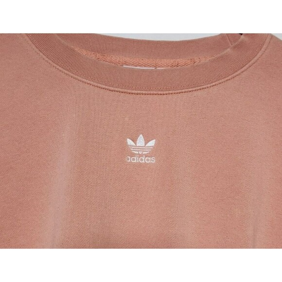 Adidas Womens M Batwing Sweatshirt Embroidered Logo Crewneck Pullover - Picture 3 of 5